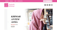 Desktop Screenshot of anizahkhimar.com